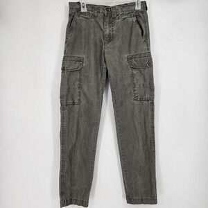 Paperbacks Cargo Pants Mens 30 Gray Utility Pockets Outdoor Casual
